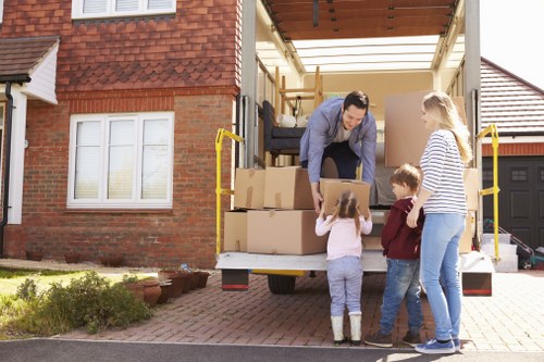 Local removals support in West Kensington with property access and moving planning