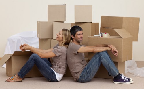 Furniture loading support for a flat move in West Kensington