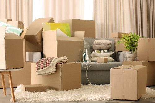 Reporting a service issue after a man and van move