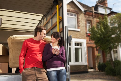 West Kensington moving van for home and business transport